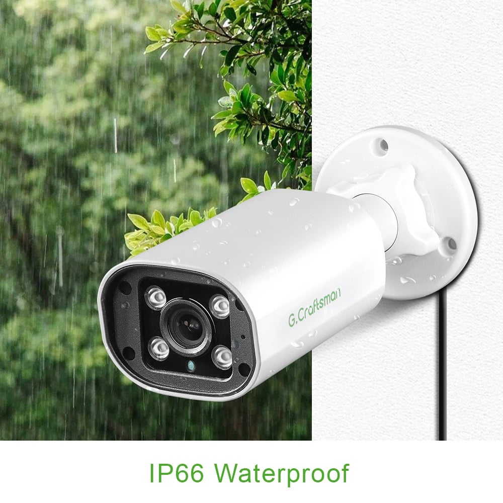 XMeye 4MP POE IP Camera IR Motion Detection CCTV Video Surveillance
