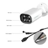 XMeye 4MP POE IP Camera IR Motion Detection CCTV Video Surveillance
