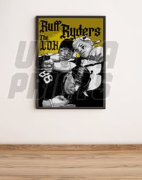 Image 1 of The LOX: Ruff Ryders  A3 framed