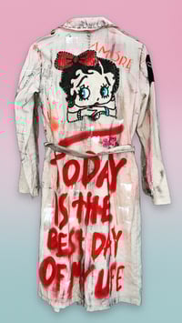 Image 1 of Betty ¥ unisex ¥ upCyclinG viLLaGe punK¥IbiZa ¥TrenChcoaT¥ festival