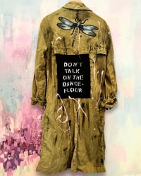Image 3 of Lino ¥ unisex ¥ upCyclinG viLLaGe punK¥IbiZa ¥TrenChcoaT¥ festival