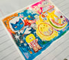 Space kitty - journal spread sticker