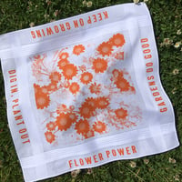 Image 1 of Flower Power handkerchief