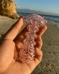 Image 2 of Pink Glass Pipe