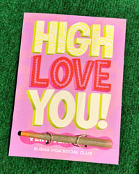 Image 1 of High Love You! - Greeting Card