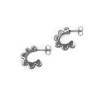 Image 2 of Boucles d’oreilles 3/4 fini poli