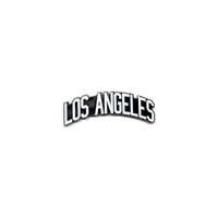 Image 1 of Los Angeles Chrome pin