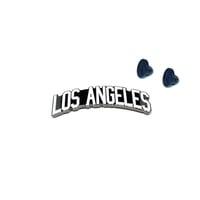 Image 2 of Los Angeles Chrome pin