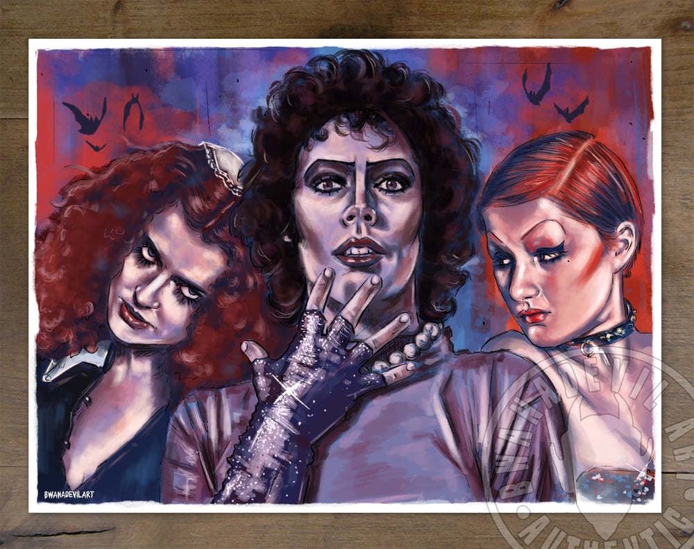 Image of The Rocky Horror Picture Show (Magenta, Dr.Frank-N-Furter, Columbia) Art Prints 