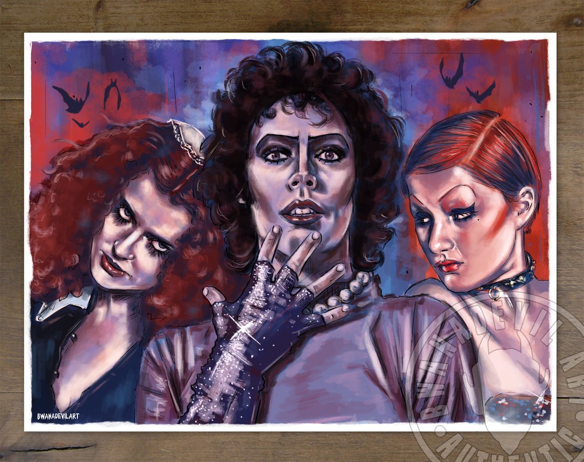 Image of The Rocky Horror Picture Show (Magenta, Dr.Frank-N-Furter, Columbia) Art Prints