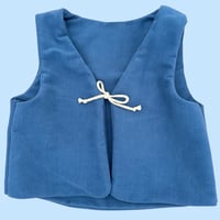 Image 1 of GILET HEAVY BLUE