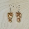 Big Foot Earrings