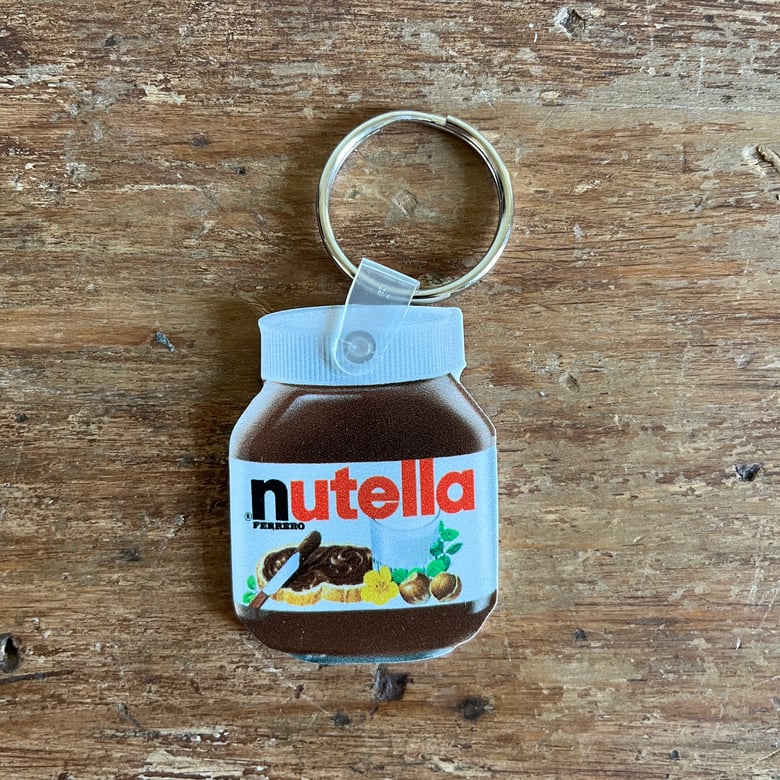 Image of Nutella Jar Keychain