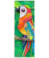 ROY G BIV Bird Bookmark