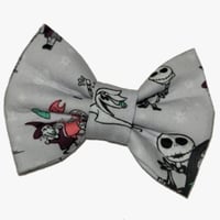 Image 1 of Jack Skelington bow (2)