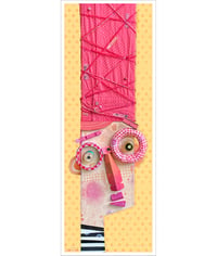 Hair-riet Girl Bookmark