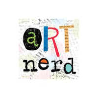 Image 2 of BIG Art Nerd Sticker