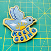 Embroidered Blue bird Patch