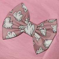 Image 3 of Pink Ghost (Glow In The Dark) bow 👻 