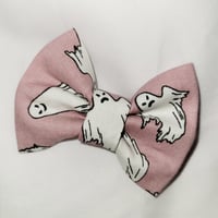 Image 4 of Pink Ghost (Glow In The Dark) bow 👻 