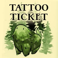 Tattoo Ticket For Manfish Inc.