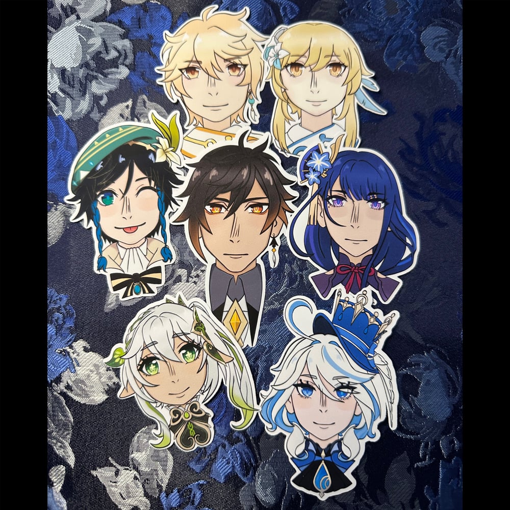 Image of Genshin Stickers
