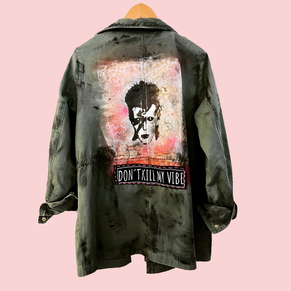 Image of Vibe ¥ viLLaGe punK ¥ IbiZa ¥ PARKA ¥ JaCket ¥ upCycliNg ¥ festiVal