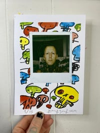 Image 2 of Original Artwork w/ Polaroid in Frame