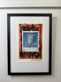 Image 1 of Original Artwork w/ Polaroid in Frame!