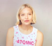 Image 6 of Pink Atomic Rosebud Tank Top🌷🌹RESTOCK