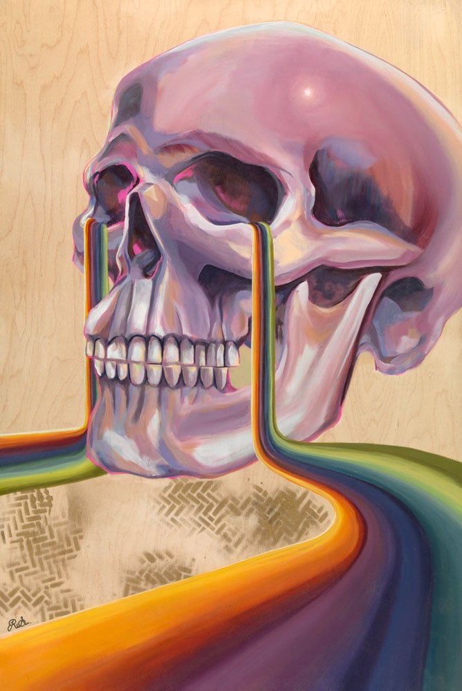 Image of "Cry Me a Rainbow" - Print on Paper