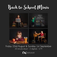Back to School Mini Sessions 2024