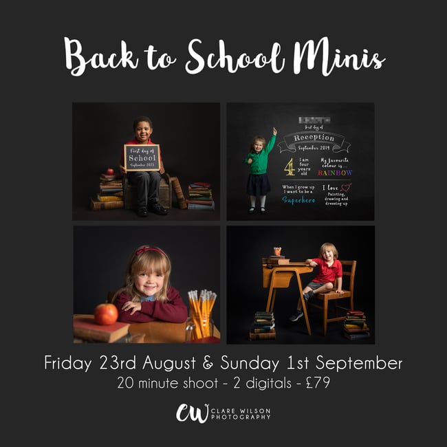 Back to School Mini Sessions 2024