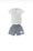 Image of Hustle Allstar Short Set (Grey) 
