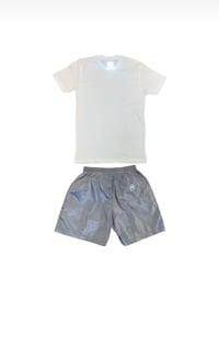 Image of Hustle Allstar Short Set (Grey) 