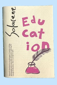 Image 1 of Education zine 