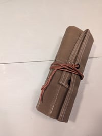 Image 3 of Waxed Canvas Tool Roll (Tan)