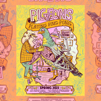 Image 2 of Pigeons Playing Ping Pong - Spring 2023 Poster