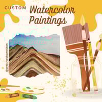 Custom Watercolor Paintings