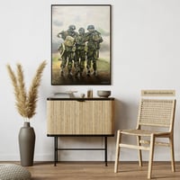 Soldier Drawing Print 