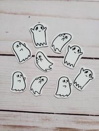 Cute Ghost Vinyl Mini Sticker Set