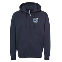 Image 4 of Night Bite Zipper Hoodie