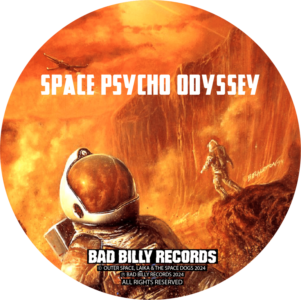 SPACE PSYCHO ODYSSEY (LAIKA & THE SPACE DOGS vs OUTER SPACE) CD