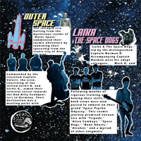 Image 3 of SPACE PSYCHO ODYSSEY (LAIKA & THE SPACE DOGS vs OUTER SPACE) CD