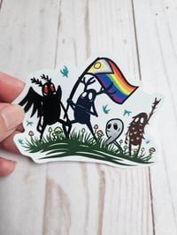 Cryptid Pride - Waterproof Vinyl Sticker