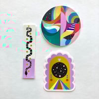 Image 1 of Cosmic Sticker Pack 3ct.