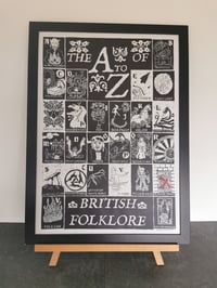 Image 1 of A to Z of British Folklore A1 or A2 Print