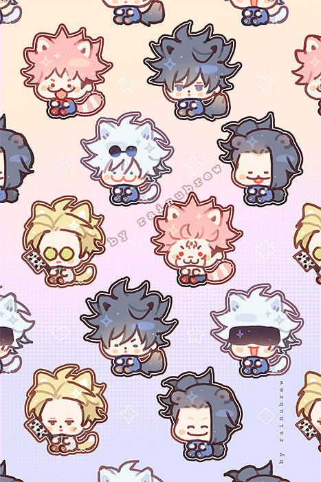 Image of Jujutsu Kaisen | 1.25 inch charms