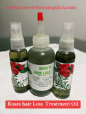 Roses Hair Loss Treatment Oil