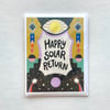 Happy Solar Return Greeting Card